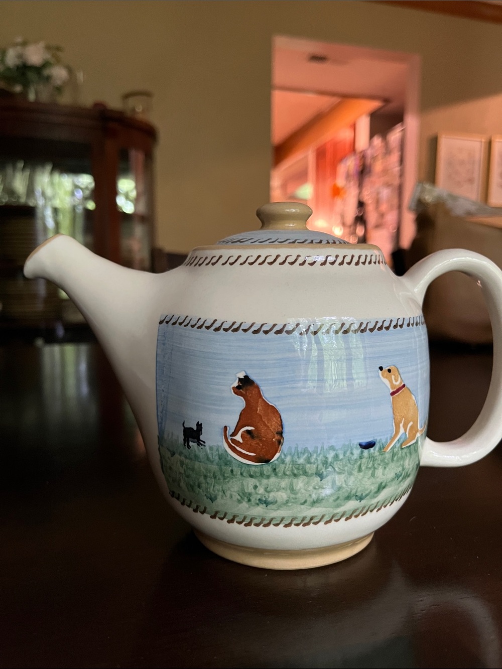 Nicholas Mosse Landscape Teapot